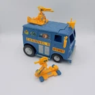 Rare TMNT Channel 6 News Van April Playmates WTMNT Not complete VTG Ninja Turtle