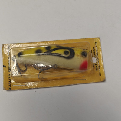 antique fishing lures lazy ike Vintage Fishing Lure Lazy Ike Chug Ike NIP 2 1/2