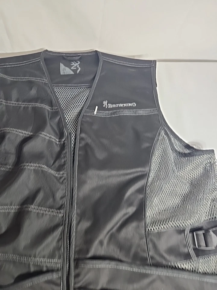 Browning Ace Shooting Vest-Black / Black 2XL - Image 3 of 4