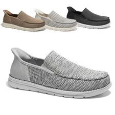 Men's Casual Loafers Step in Shoes for Men Hands Free Slip-on Breezy Comfort