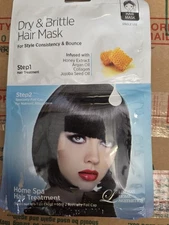Lindsay Home Aesthetics Dry & Brittle Hair Mask Infused/ Honey Extract Lot Of 2