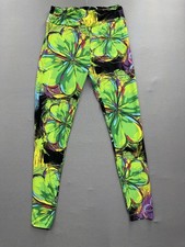 LuLaRoe T/C Tall Curvy Leggings St Patricks Day Neon Clover Shamrock Print