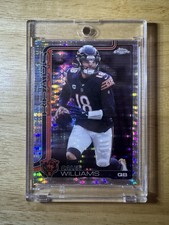 Caleb Williams Pulsar Refractor 2025 Topps Chrome Football Bears 