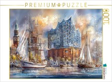 CALVENDO Puzzle Hamburg - Elbphilharmonie | 1000 Teile Lege-Größe 64x48cm Foto-P