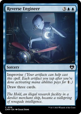 Hero Deal, English - 4 x MTG Reverse Engineer Commander Masters