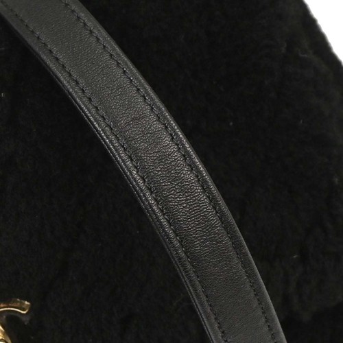 Chanel Black Mouton Chevron Coco Handle 2way Handbag 125522 - Bild 3 von 15