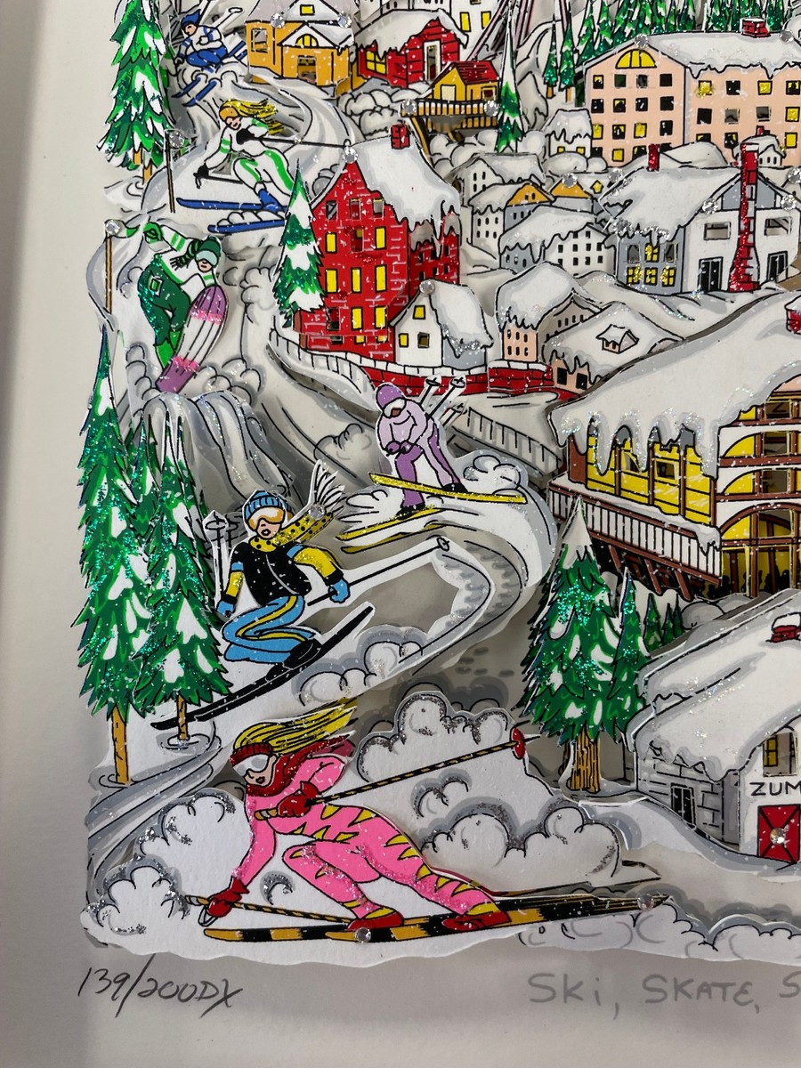 Charles Fazzino 3D Artwork 