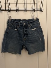 Women  s OG Straight High Rise Old Navy Denim Shorts Size 6