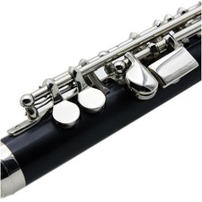 *Piccolo Ottavino Half Size Flute C Key Tone With Polish Cloth Cleaning Stick Ca