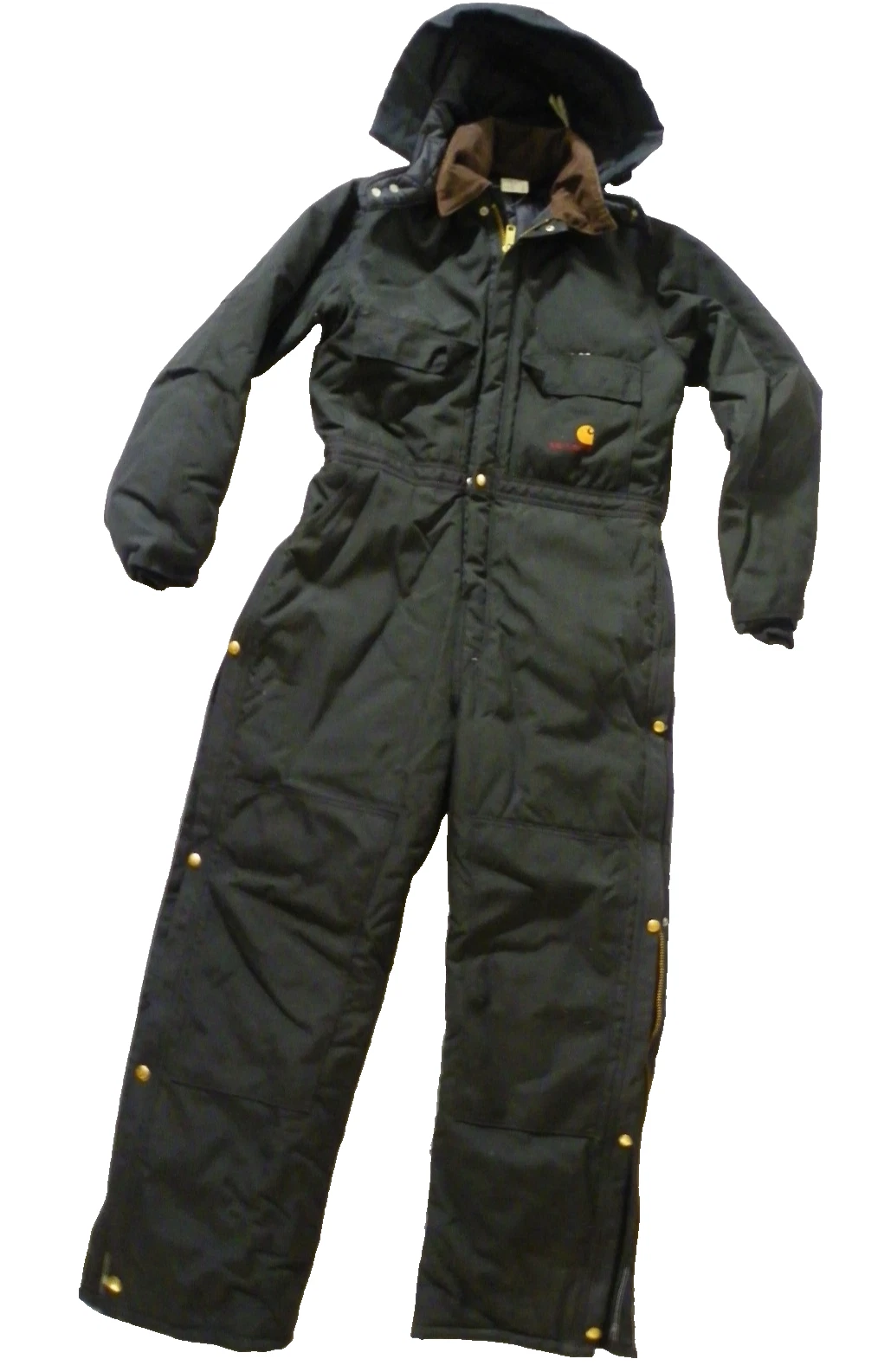 Carhartt 42 Tall X03 Arctic Extreme Insulated Coveralls Overalls Det Hood Black