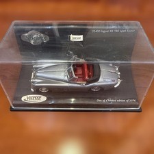 Vitesse 1/43 Jaguar XK 140 1954 Gunmetal Model Car, Collectible, Unused