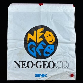 1994 SNK Neo Geo CD Samurai Spirits Shodown Haohmaru Promo Plastic Shopping Bag