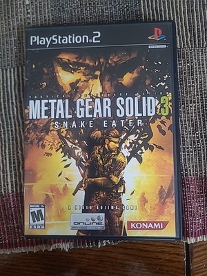 Metal Gear Solid 3: Snake Eater Sony PlayStation 2, 2004, Complete in Box