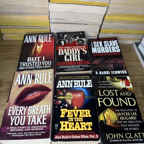 Lot Of 23 True Crime Books Anne Rule Serial Killers Cold Cases Murder Paperback - Picture 16 of 22