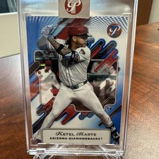 2025 Topps Pristine - Ketel Marte #70 Blue Refractor /75