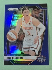 2024 Panini Prizm WNBA JADE MELBOURNE Blue Prizm #/199 Washington Mystics #68