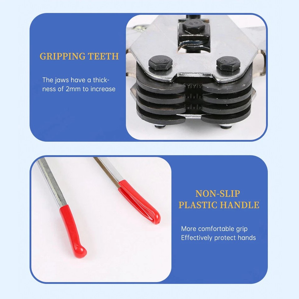Strapping Tools Set Manual Strapping Tool Set Packing Banding Tensioner Sealer Pliers For ...