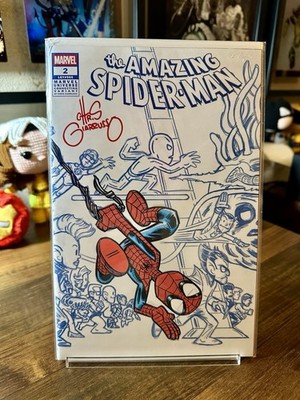 Chris Giarrusso Blue Line Sketch-Connecting Variant Set! All Remarked! 1 of 1!!!