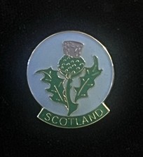 Scotland Thistle Flower Souvenir Lapel Pin