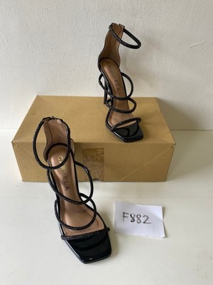 Carvela Riemchen High Heels in Schwarz UK 6 EUR 39 (F882)