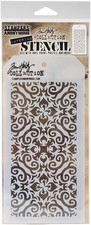 Stampers Anonymous THS091 Tim Holtz Layered 28.3 x 11.5 x 0.1 cm, Transparent