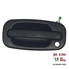 Exterior Door Handle with Keyhole - Front Left Driver Side - Compatible with