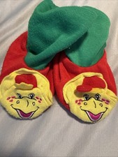 Barney BJ slipper socks Size 4 Baby - Vintage