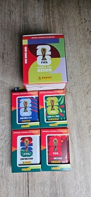 Panini World Cup 2026 WM Full Set Tin Boxes inkl. 32 Packs Sticker + DFB Sticker