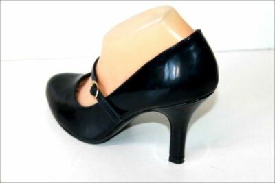 Escarpins à Brides André En Cuir Bleu Pétrole Taille 39 - état Neuf (jamais Portés)