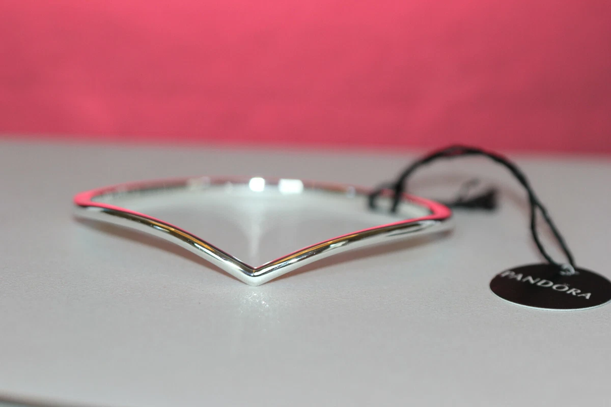 AUTHENTIC NEW 2019 PANDORA 597791 1 Shining Wish Bangle Bracelet