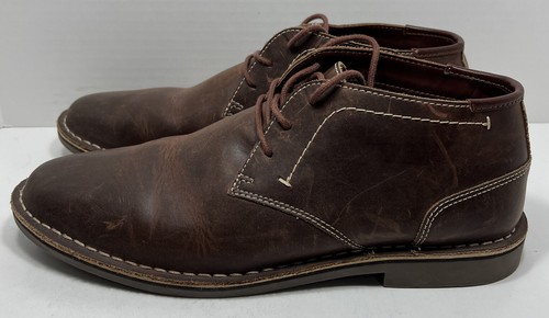 Kenneth Cole Reaction Brown Mens Shoes | Size 11.5 M Desert Sun Ankle - Picture 5 of 12