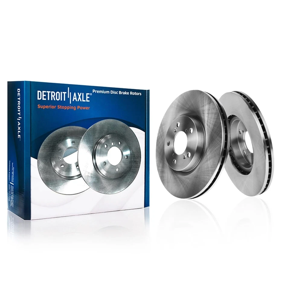 8pc Front Rear Disc Brake Rotors Ceramic Brake Pads for 2014 - 2020 Acura RLX - Изображение 3 из 4