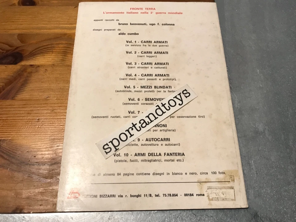 CARRI ARMATI 1 FRA LE DUE GUERRE FRONTE TERRA ED. BIZZARRI PAG. 63 IN ITALIANO - Immagine 2 di 2
