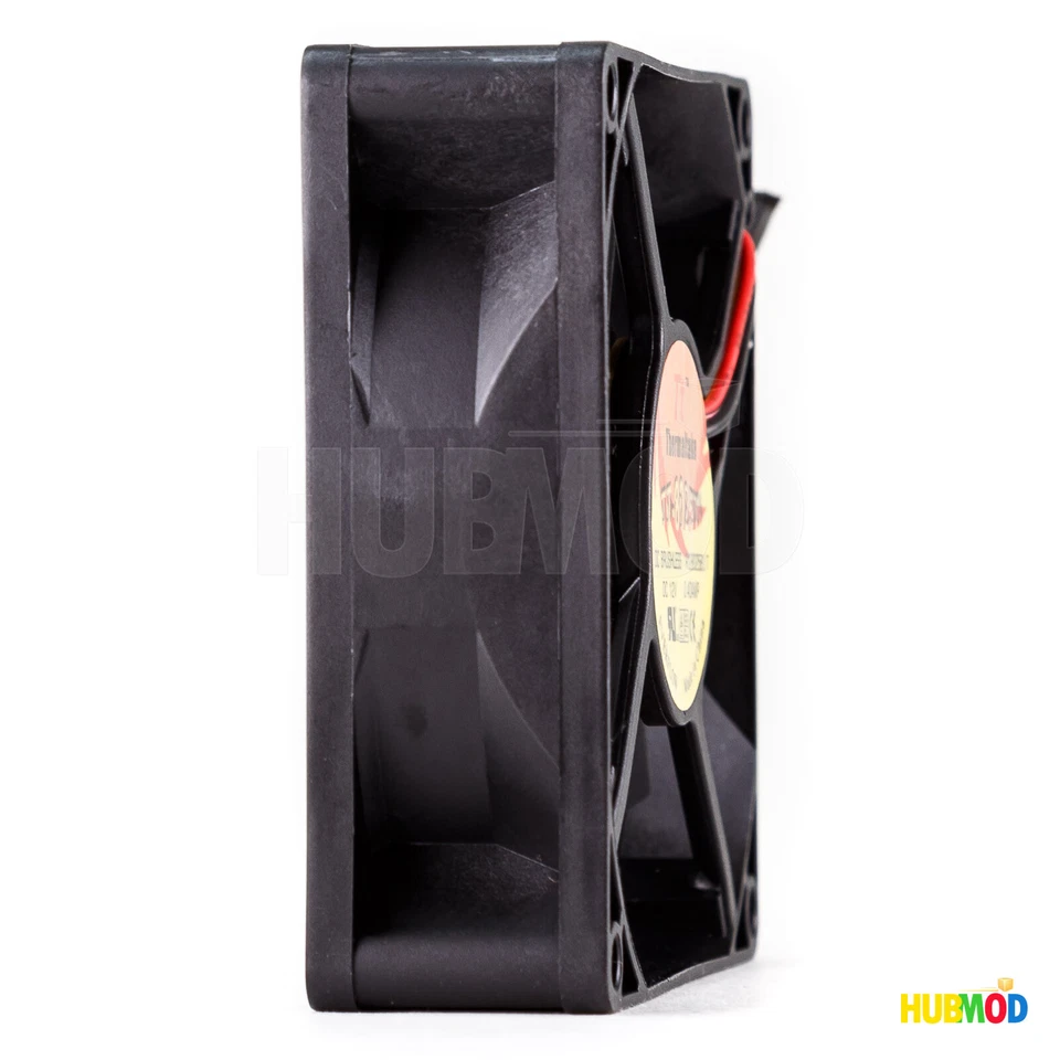 Thermaltake 80mm x 80mm x 25mm 3-Pin PC Case Cooling Fan DC 12V 0.40A TT-8025T - Image 2 of 4