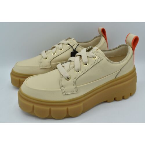 Sorel Womens Size 10 Caribou X Ceramic Gum Leather Waterproof Platform Sneakers