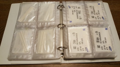 Samsung Sample KIT Book Electro Passive Thick Flim Chip Resistor RC1005J 5% 0402 - Bild 9 von 10
