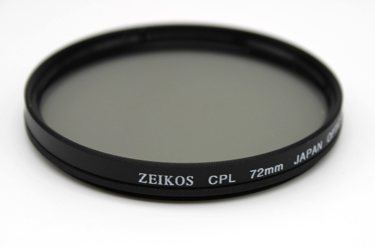 Zeikos CPL Circular Polarizer 72MM Japan Optics Digital DSLR
