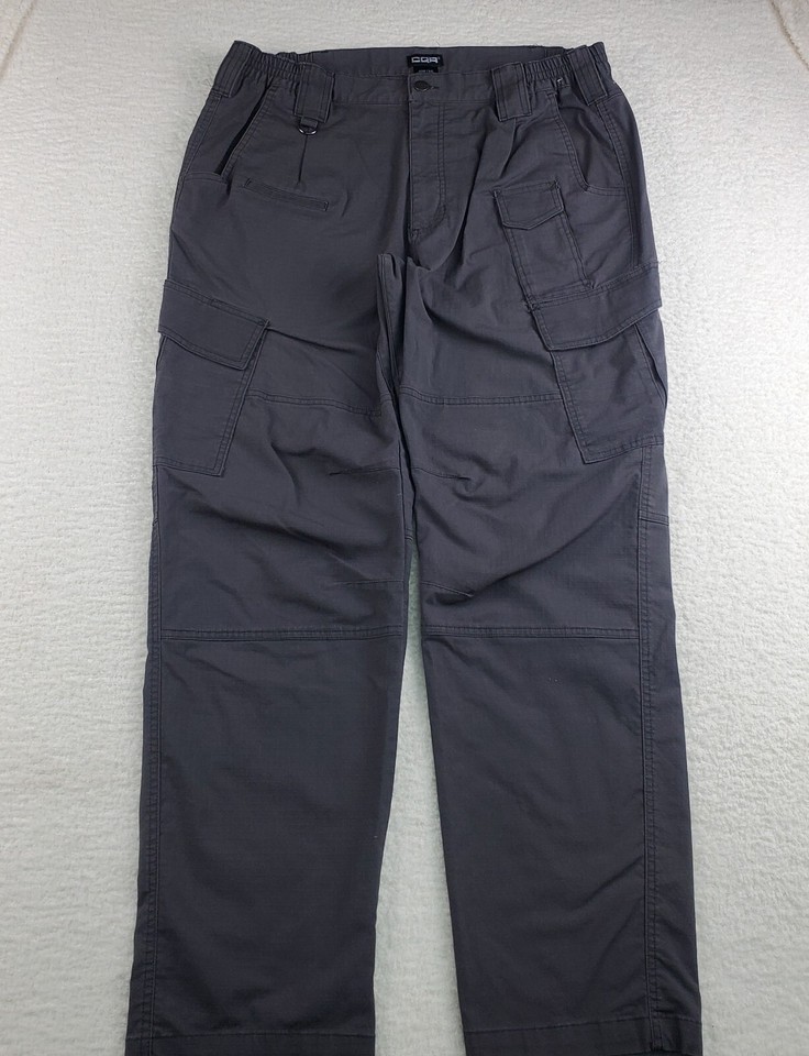 CQR Men's Tactical Pants Lot of 2 40X32 Cargo Ripstop Canvas Workwear