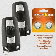 2 Replacement For BMW 328i xDrive 328xi 2007 2008 2009 2010 2011 Key Fob Remote