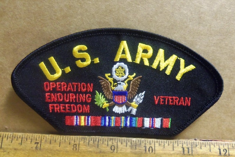 U.S. Army - Operation Enduring Freedom Veteran Embroidered Patch 