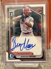 2024 Bowman Chrome - Prospect Autographs #CPA-BMO Bernard Moon (AU, RC)