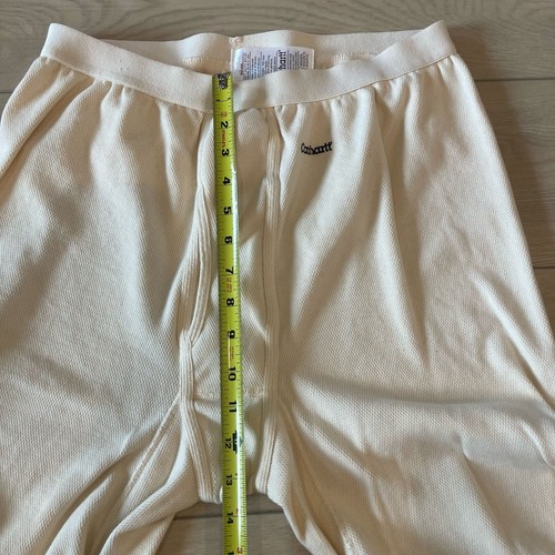 Pantalone Joggers Carhartt Uomo XL Termico Waffle Maglia Base Strato Crema Pesante - Foto 7 di 8