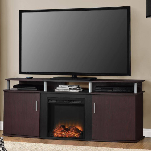Electric Fireplace TV Stand Media Console 70 Inch. Entertainment Center