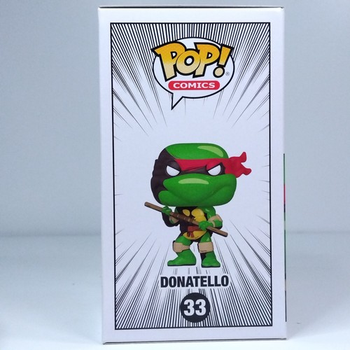 Funko Pop! Comics Teenage Mutant Ninja Turtles TMNT Donatello #33 - Picture 2 of 6