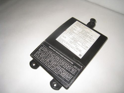 1978 KAWASAKI KZ650 D SEAT POCKET LID CASE - Picture 4 of 6