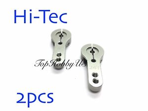 2pcs-24T-Tianium-Color-Aluminum-Servo-Horn-Arm-Hitec-for-RC-1-8-1-10-Model-Car