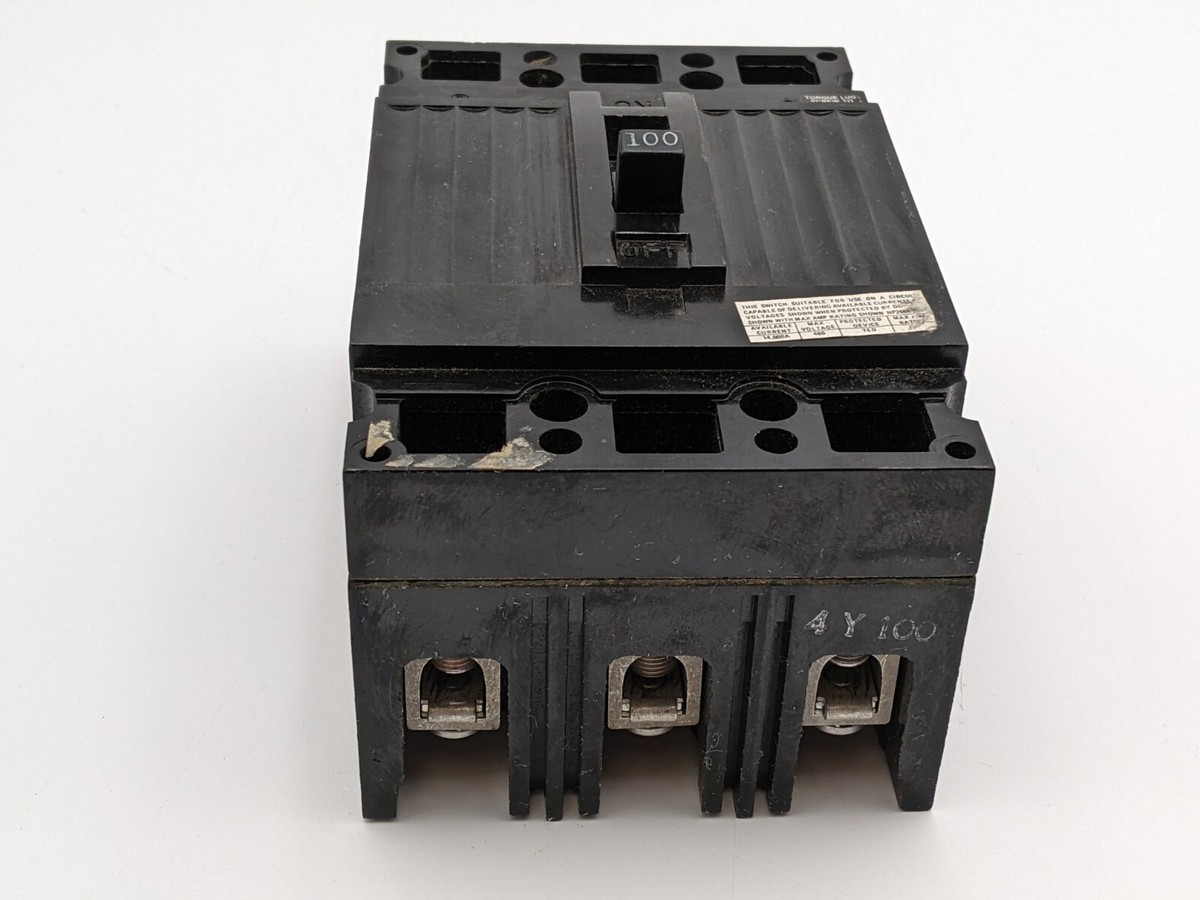 GE TED134100 3 POLE 100A 480V BOLT IN BREAKER GE TED134100 3 POLE 100A 480V BOLT IN BREAKER