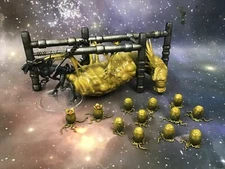 Alien Style Queen's Chamber perfect for tabletop and display! Custom built kit!