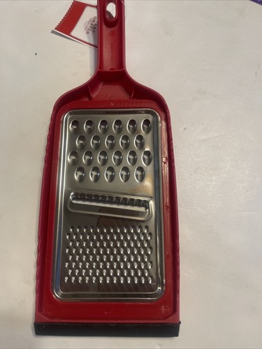 Rallador plano rojo - tiempo de vacaciones - resistente con extremo de goma para evitar resbalones! - Imagen 2 de 4