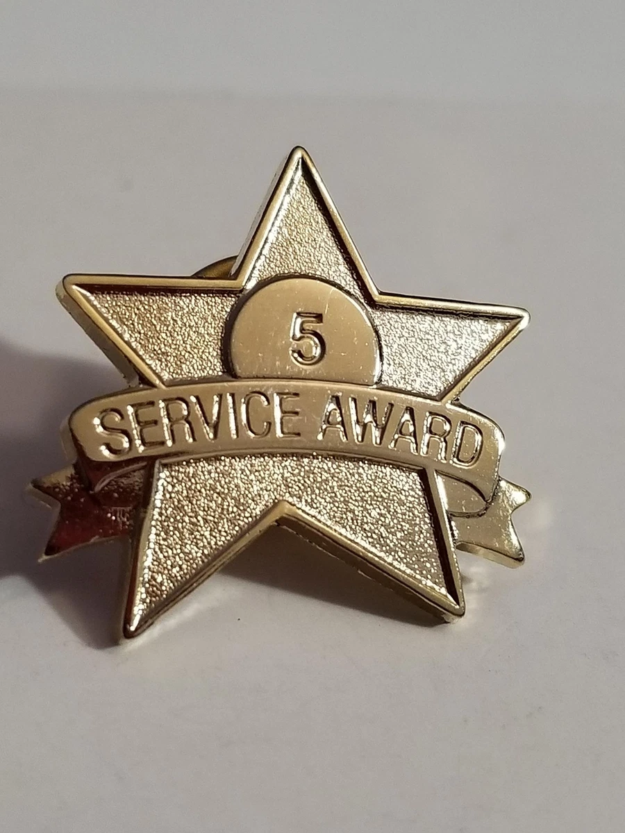 Service Award Lapel Pin